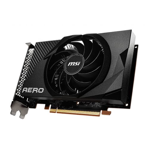 MSI RX 6400 Aero ITX 4GB Gaming Graphics Card